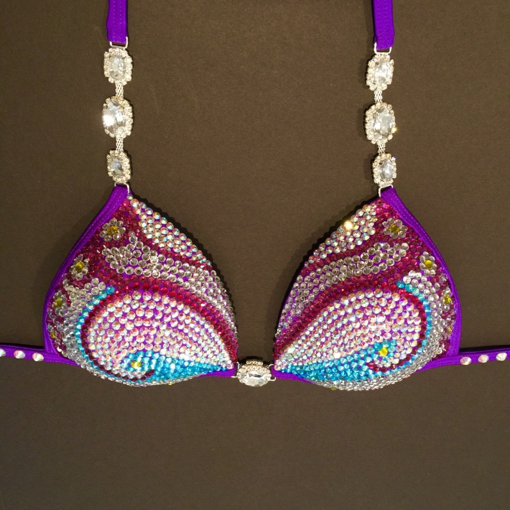 Purple Multi Scroll - MyProSuit