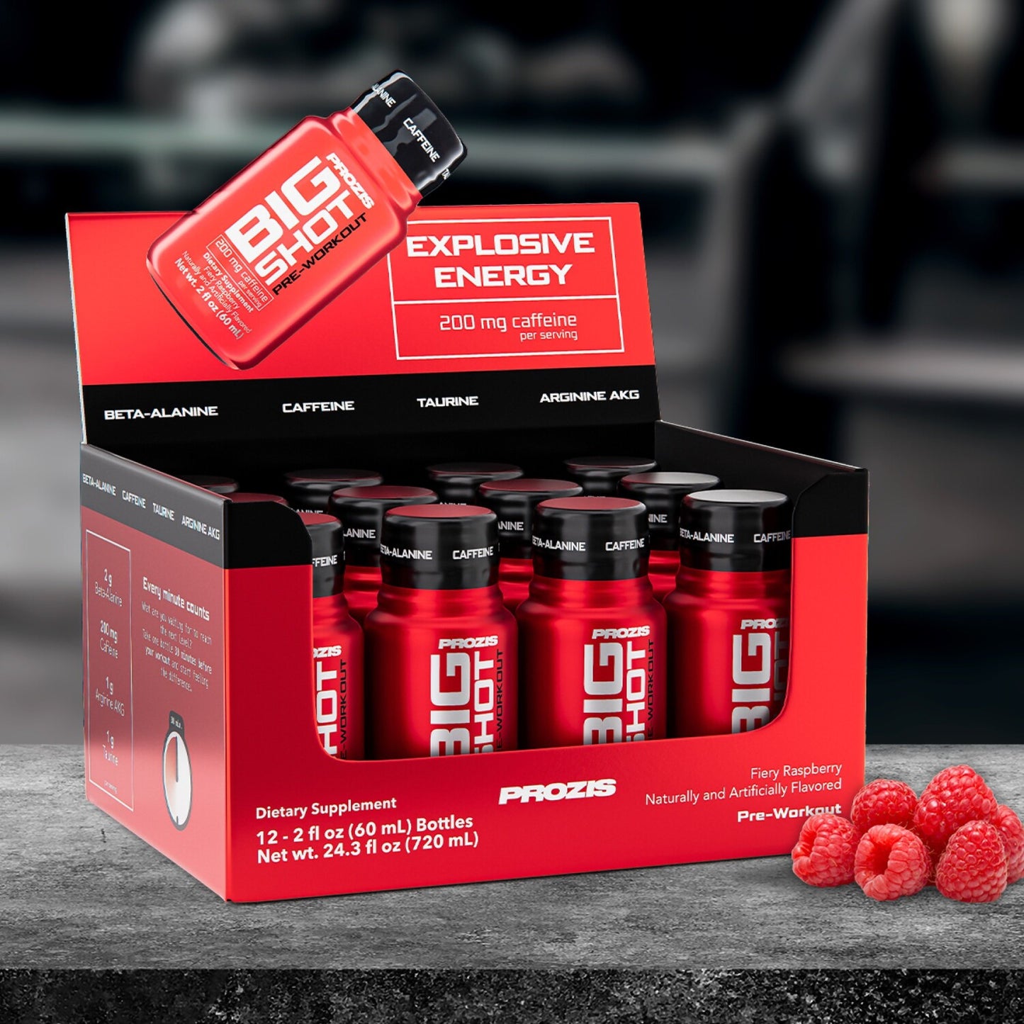12 x Big Shot - Pre-Workout 2 fl oz