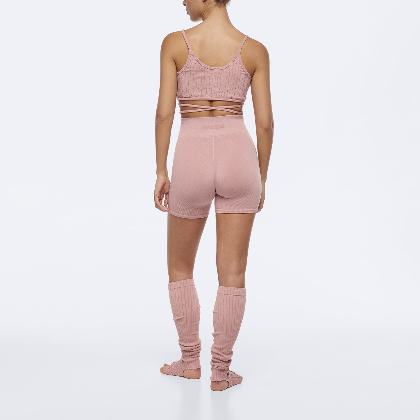 Wellness Retreat Regular Waist Medium Shorts - Old Pink