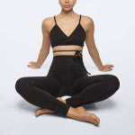 Wellness Retreat Crop Top - Black