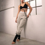 Wellness Retreat Crop Top - Black