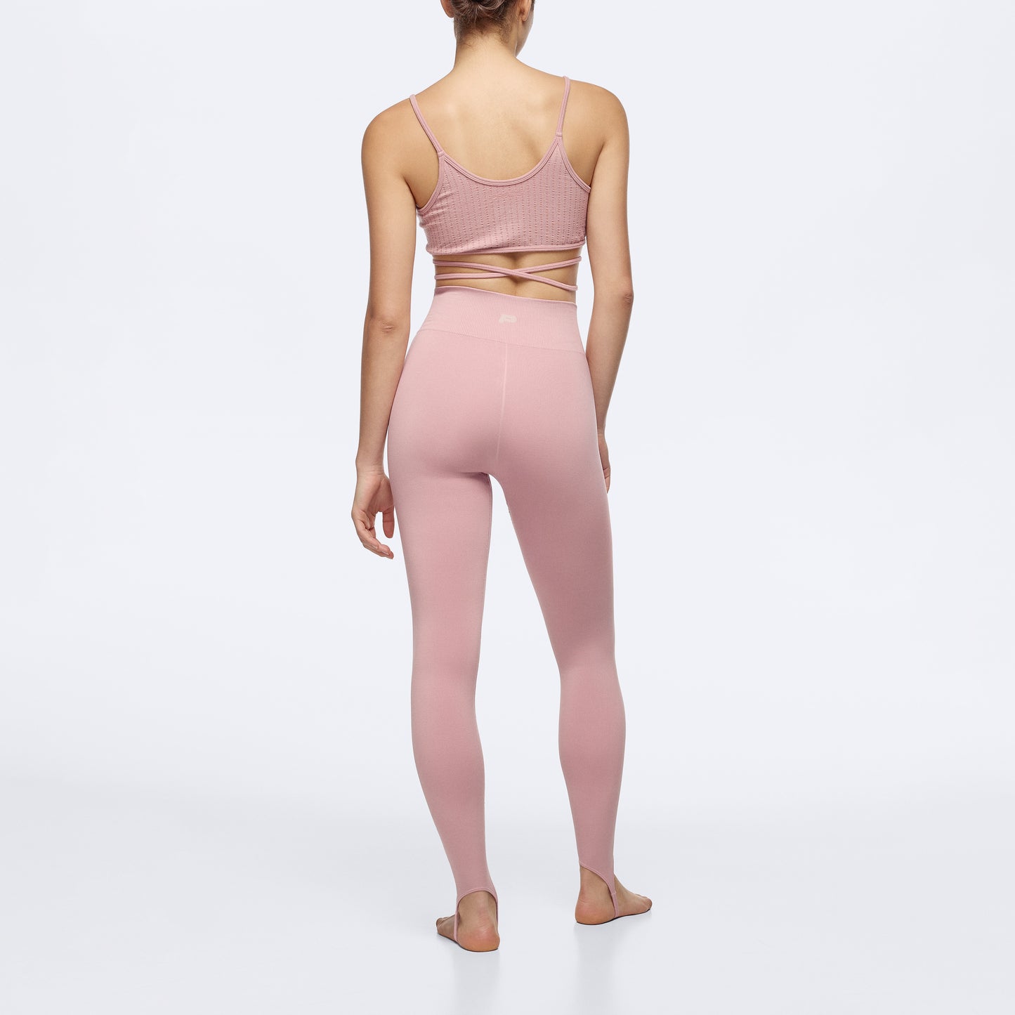Wellness Retreat Crop Top - Old Pink