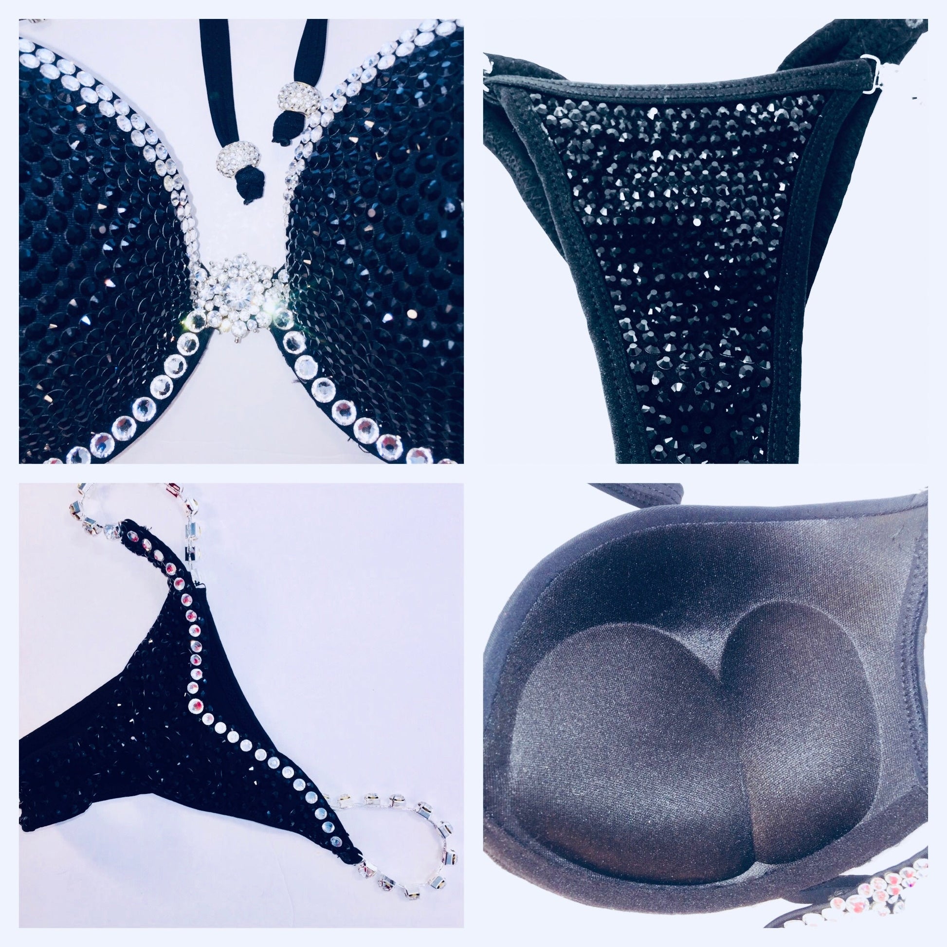Black Crystal Bikini - MyProSuit