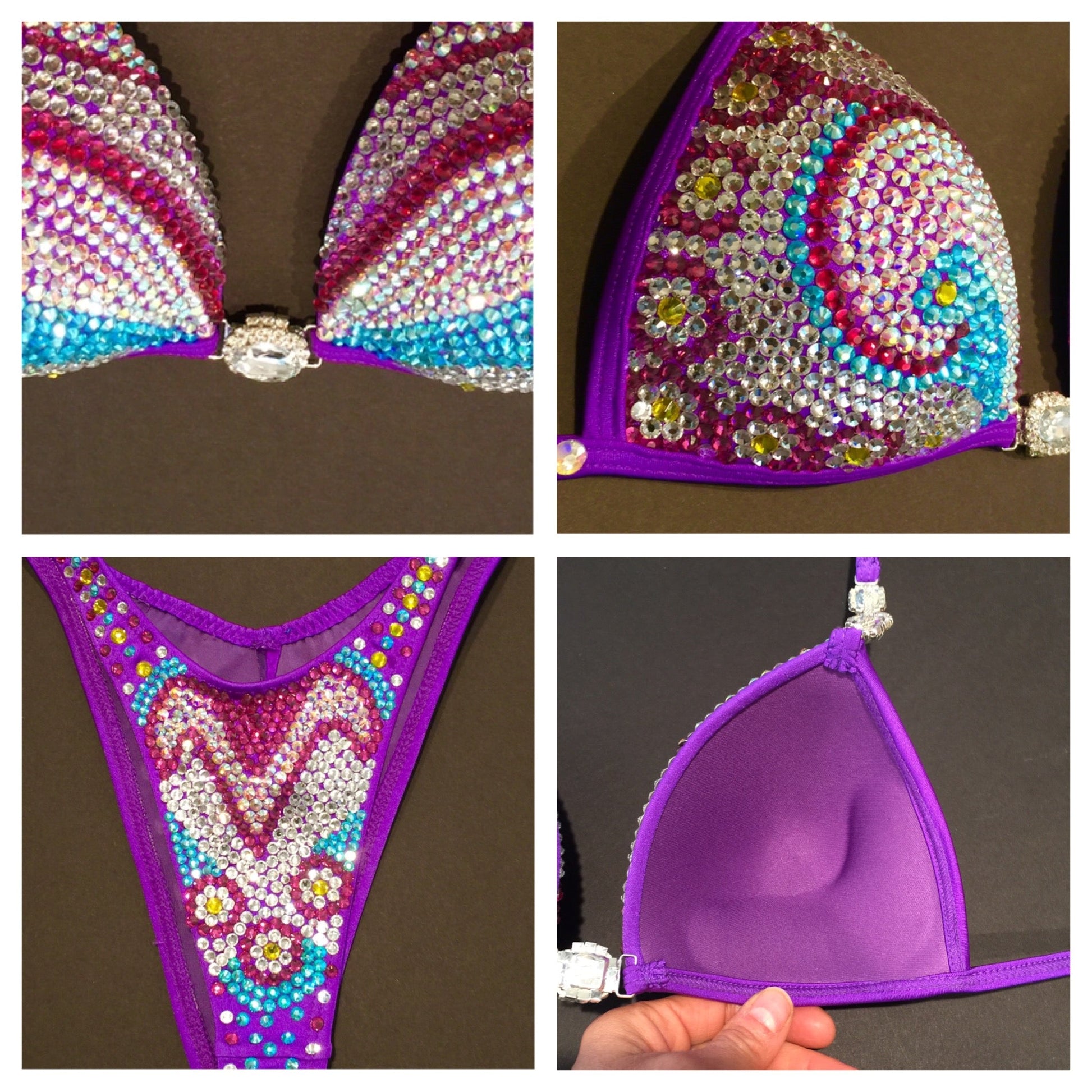 Purple Multi Scroll - MyProSuit