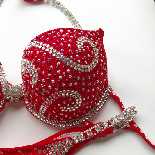 Garnet Red Crystal Scroll - MyProSuit