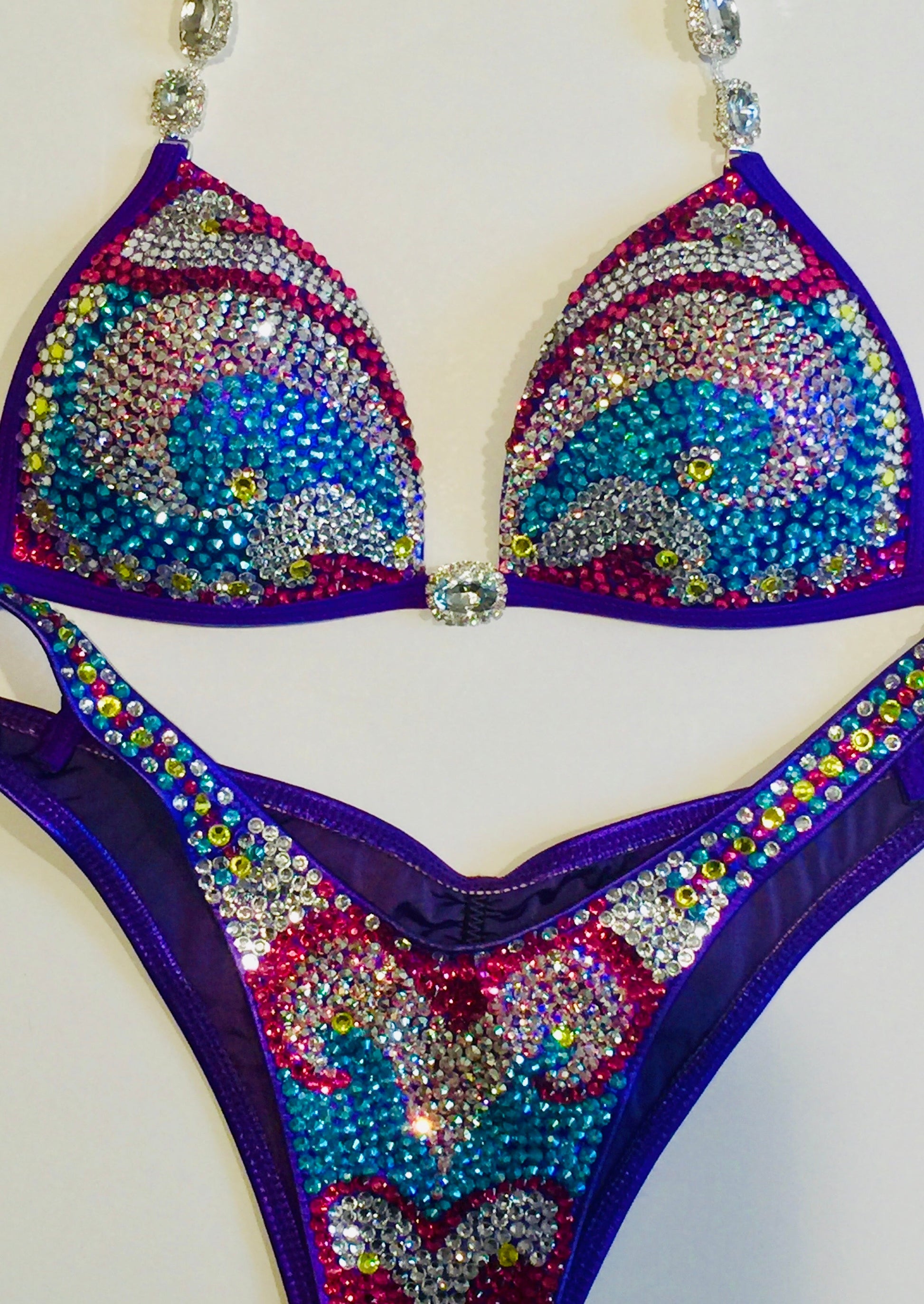 Purple Multi Scroll - MyProSuit