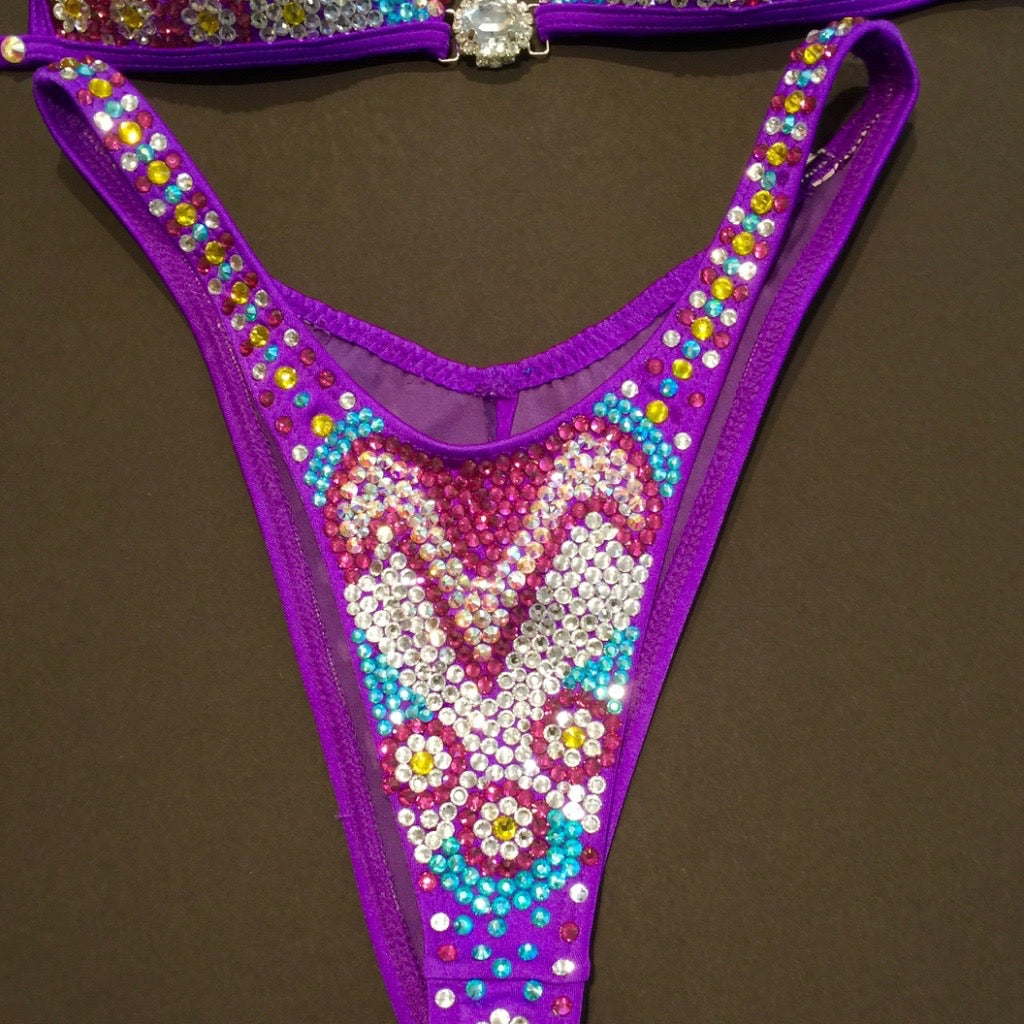 Purple Multi Scroll - MyProSuit