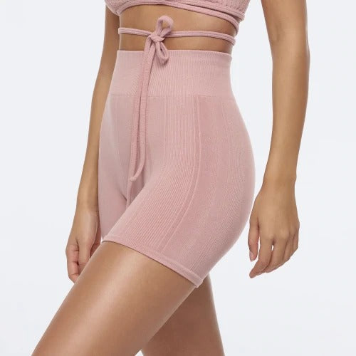Wellness Retreat Regular Waist Medium Shorts - Old Pink