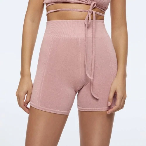 Wellness Retreat Regular Waist Medium Shorts - Old Pink