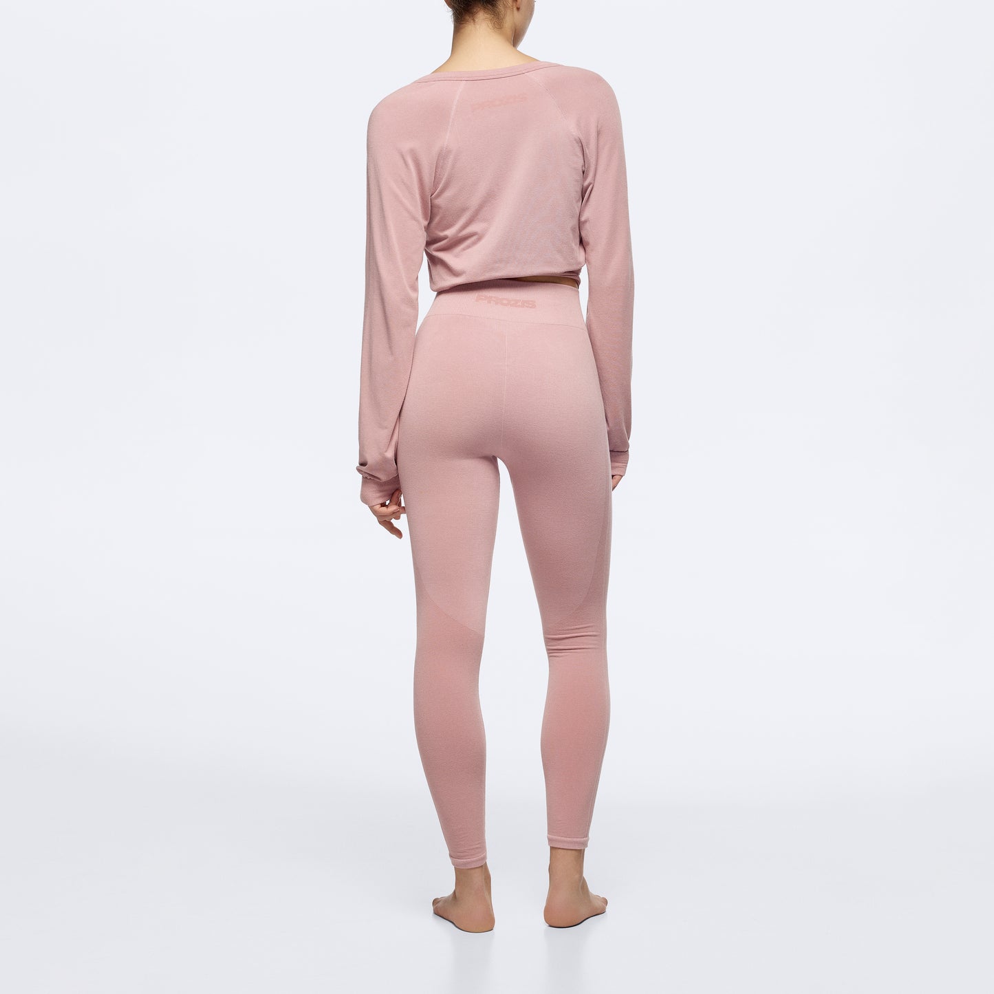 Wellness Retreat Regular Waist Leggings - Old Pink
