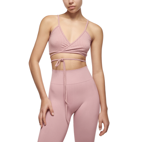 Wellness Retreat Medium Waist Leggings - Old Pink