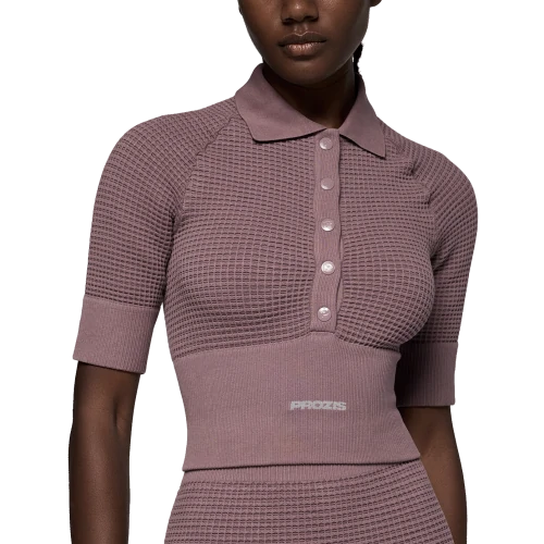 Waffle Wellness Regular Waist Medium Shorts - Old Lilac