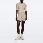 Waffle Wellness Crop Top - Off White