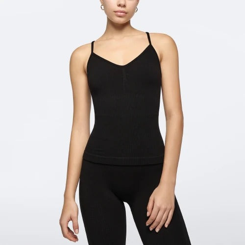 Wellness Retreat Tank Top - Black